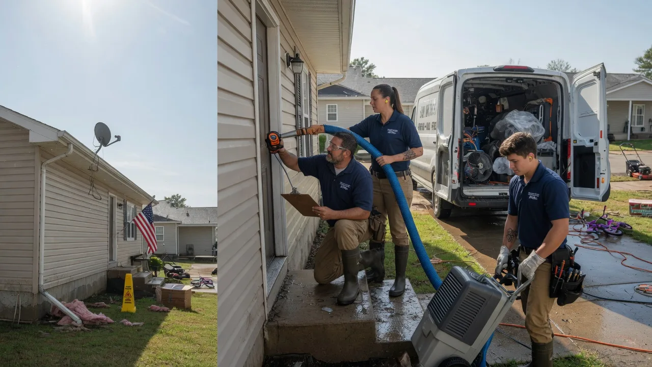 Ceiling Water Damage Restoration in Crownsville, MD near me
